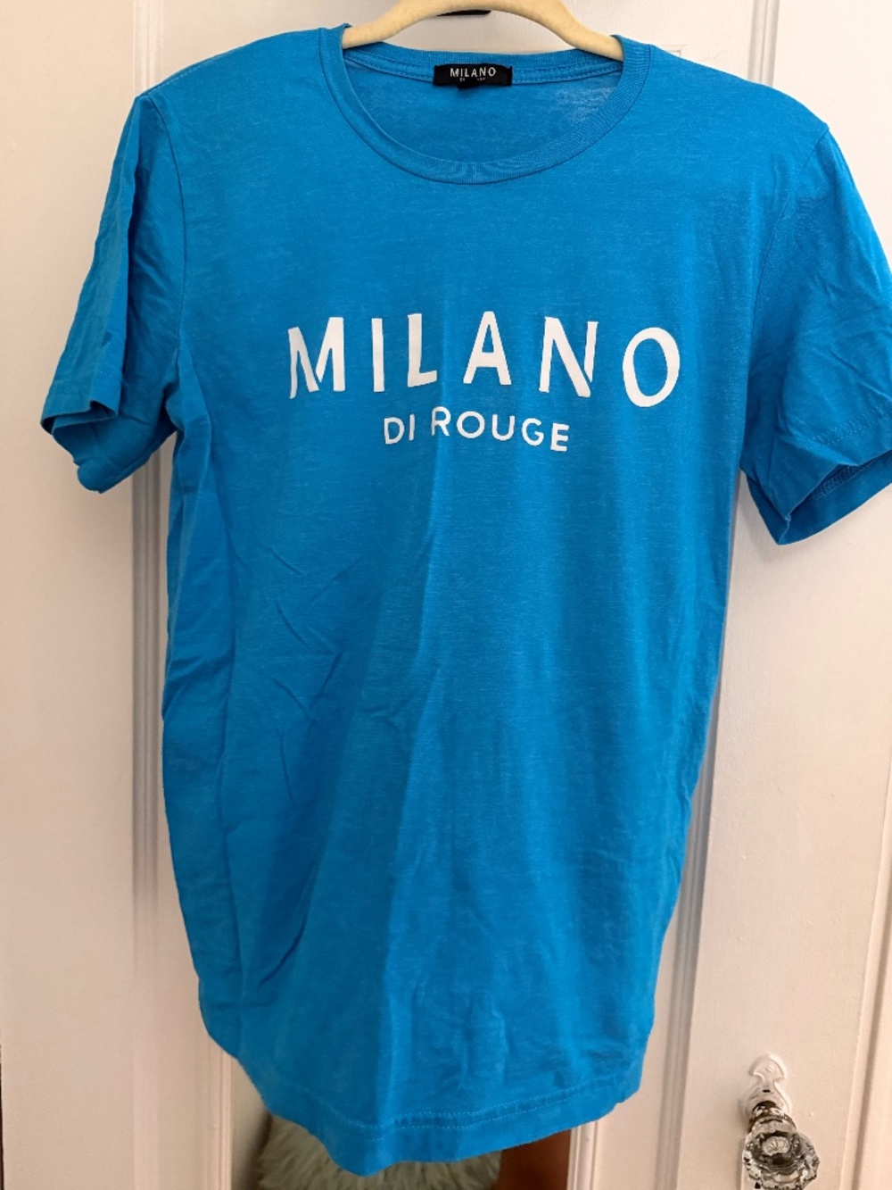 Blue Shirt Milano Di Rouge